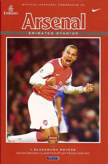 Arsenal FC v Blackburn Rovers FC